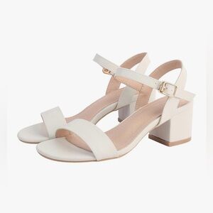 Elegant White Women's Sandals
